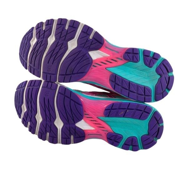 Asics GT-2000 Lace Up Sneakers Fresh Ice Colorway Green Teal Pink Purple - Picture 11 of 11